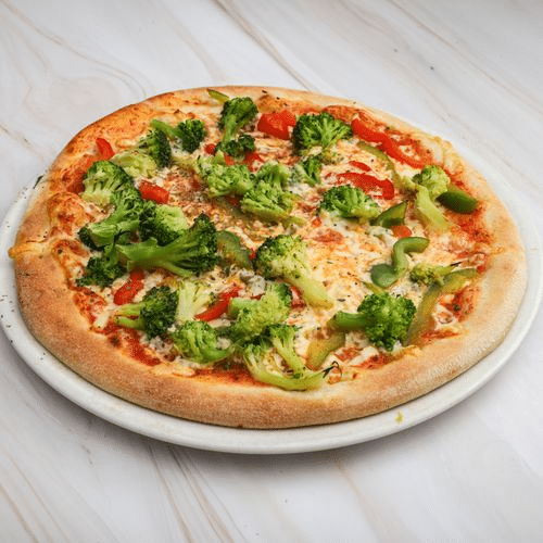 Pizza broccoli