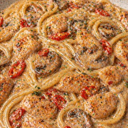 Pasta pollo speciaal