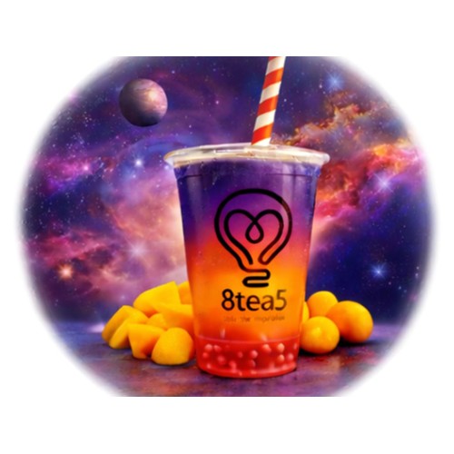 Galaxy bubble tea