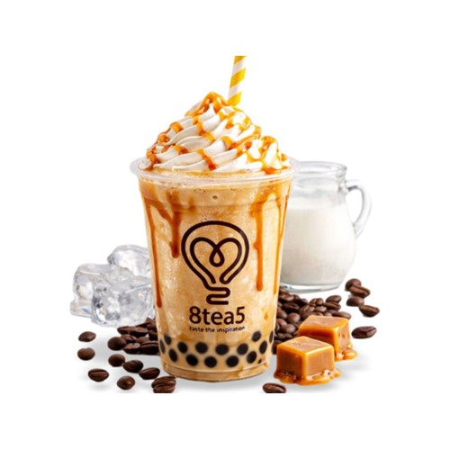 Caramel frubbleccino