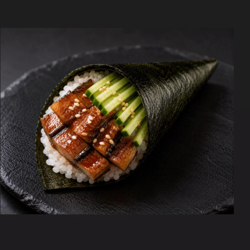 Temaki paling komkommer