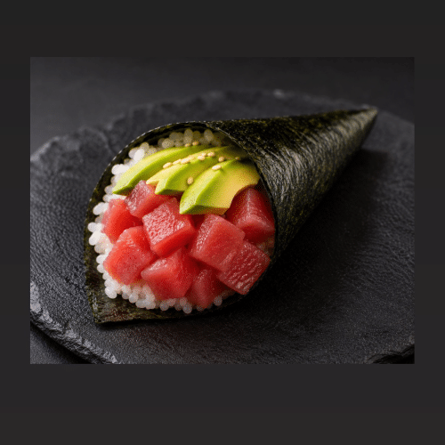 Temaki tonijn avocado