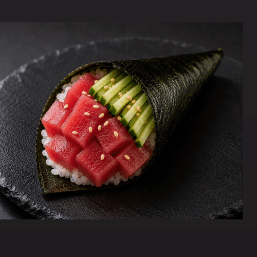 Temaki tonijn komkommer