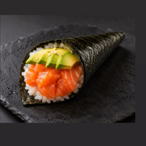 Temaki zalm avocado