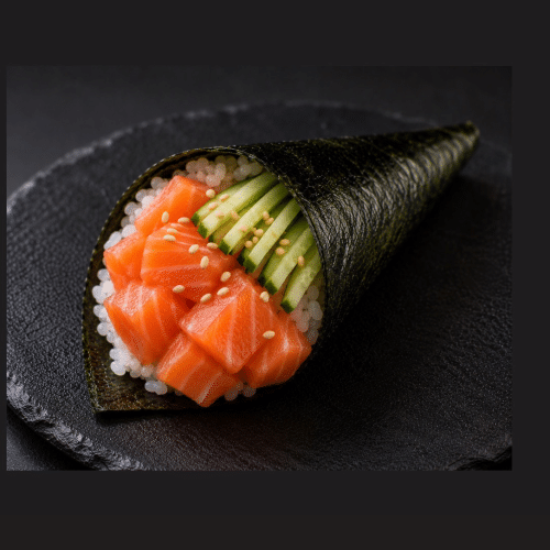 Temaki zalm komkommer
