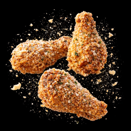 3 Chicken Wings Cheese & Ail