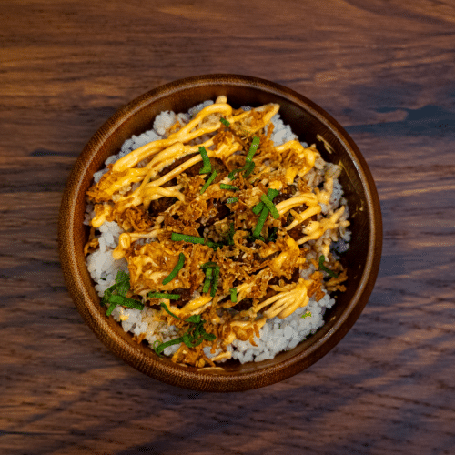 Donburi falafel