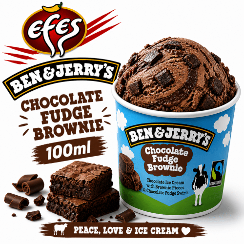 Ben & jerry's chocolate fudge brownie100ml