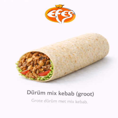 Dürüm mix kebab (groot)