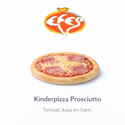 Kinderpizza prosciutto