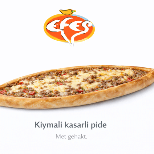 Kiymali kasarli pide