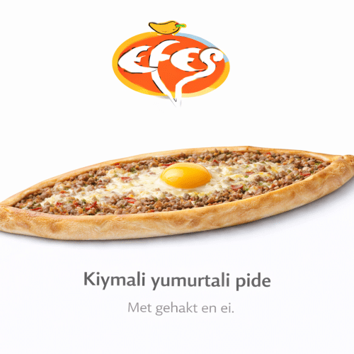 Kiymali yumurtali pide