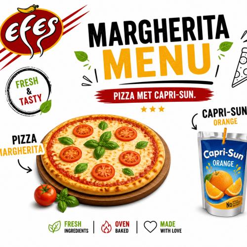 Margherita menu