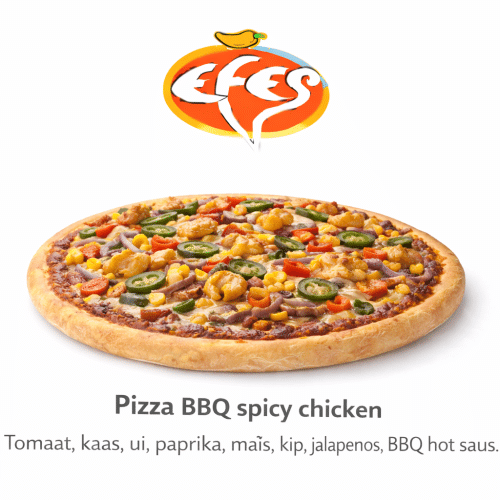 Pizza BBQ spicy chicken