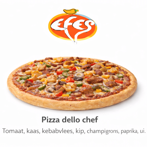 Pizza dello chef