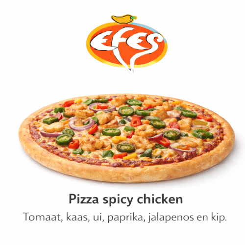 Pizza spicy chicken