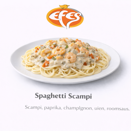 Spaghetti scampi special