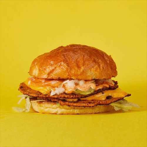 Smash burger veggie