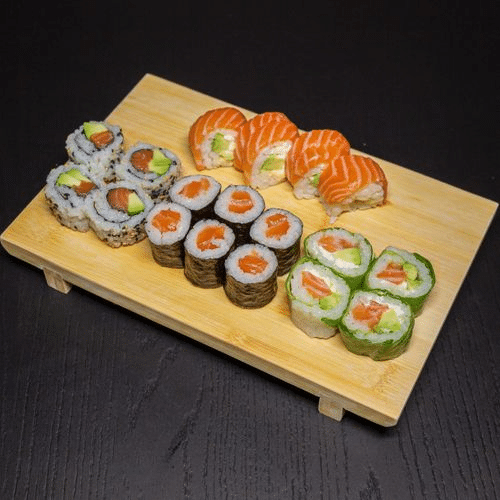 Plateau saumon rolls (18 pcs)