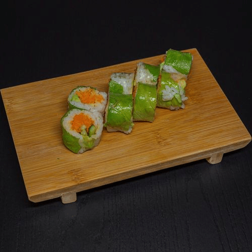 California carotte-avocat-concombre-sésame