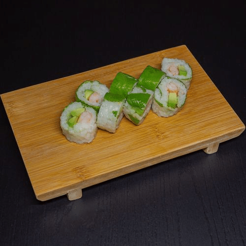 Spring rolls crevette-avocat-coriandre (8 pcs)