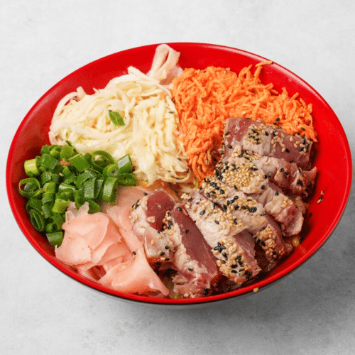 Donburi maguro no teriyaki - don