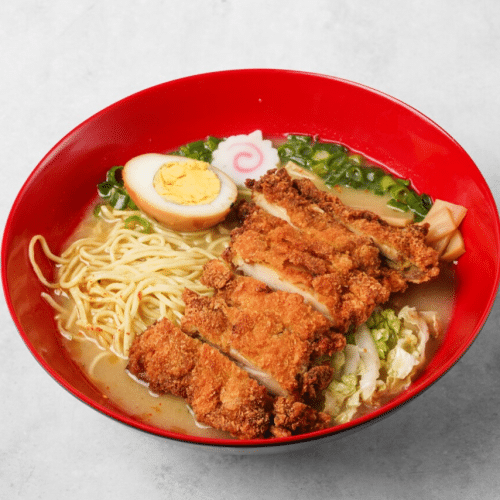 Shio ramen au miso katsu (poulet pané)