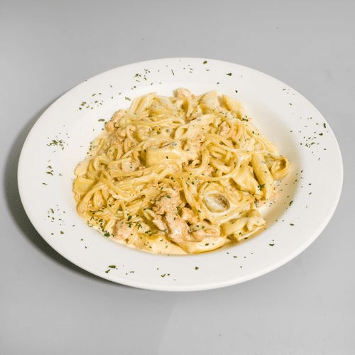 Trio van pasta met kip