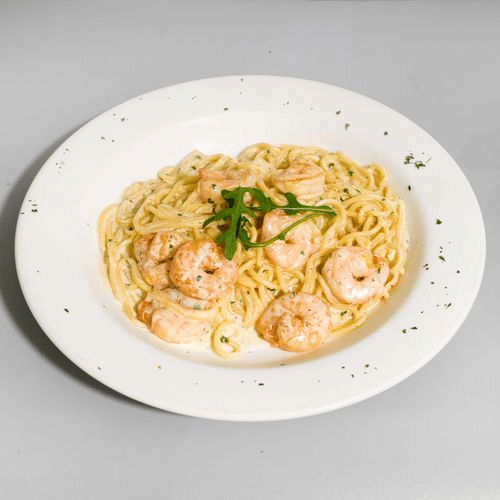 Spaghetti scampi