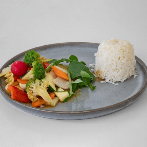 Assortiment de légumes sautés