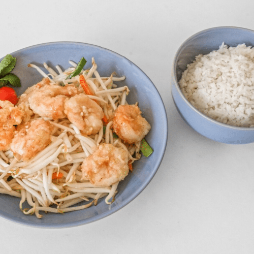 Chop-soy aux grandes crevettes