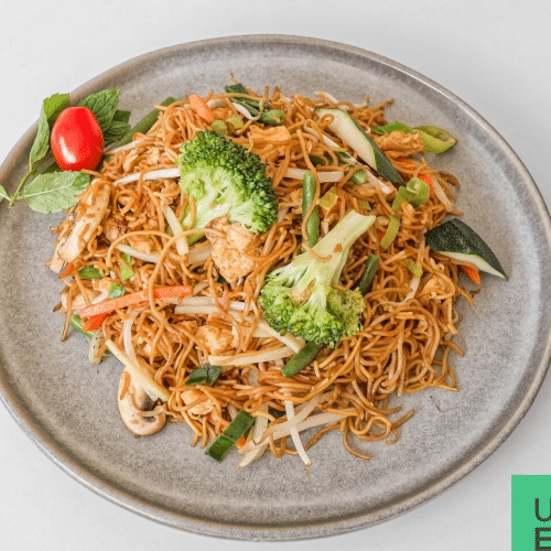 Nouilles sautées aux légumes