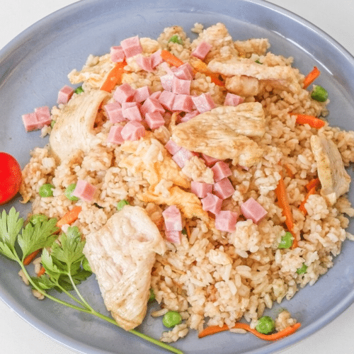 Riz sauté à la cantonnaise