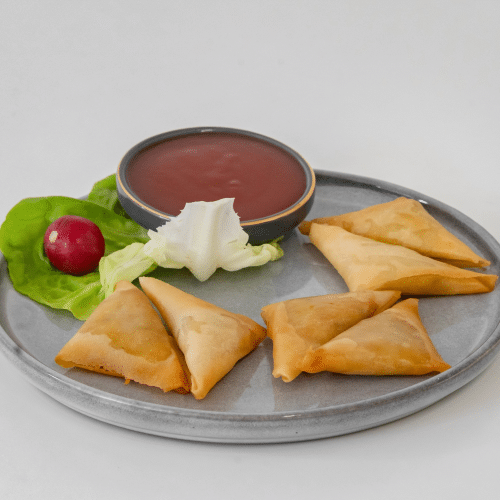 Triangles au curry (6 pièces)