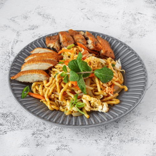 Udon sauté canard et légumes
