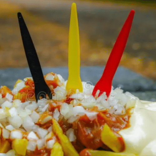 Frite spéciale avec oignon