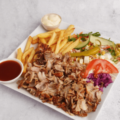 Grande assiette poulet