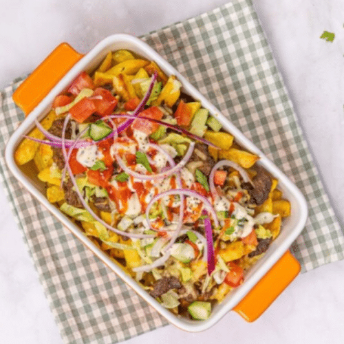 Kapsalons brochettes de poulet