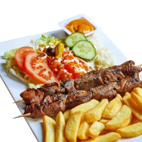 Petite assiette brochette de boeuf
