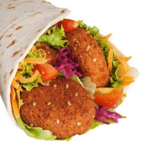 Pita ou dürüm falafel