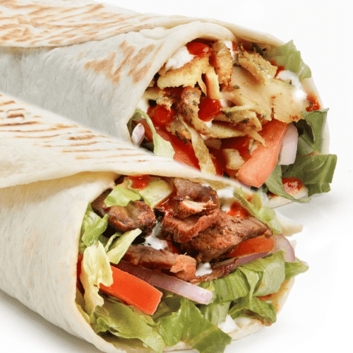 Pita ou dürüm mixte