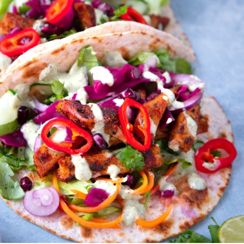 Pita ou dürüm végétarien