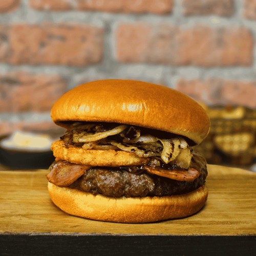 Hangover Burger Menu