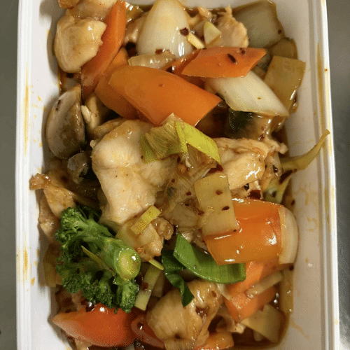 50b. Kippenlapjes in Sichuan saus