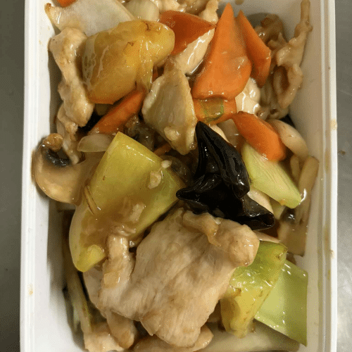 56. Kippenlapjes met groenten