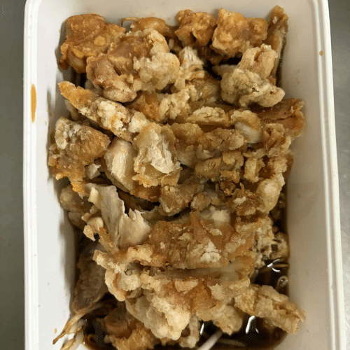 57a. Krokante kip op Cantonese wijze