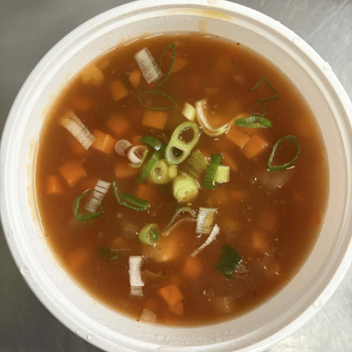 6. Tomatensoep met kip