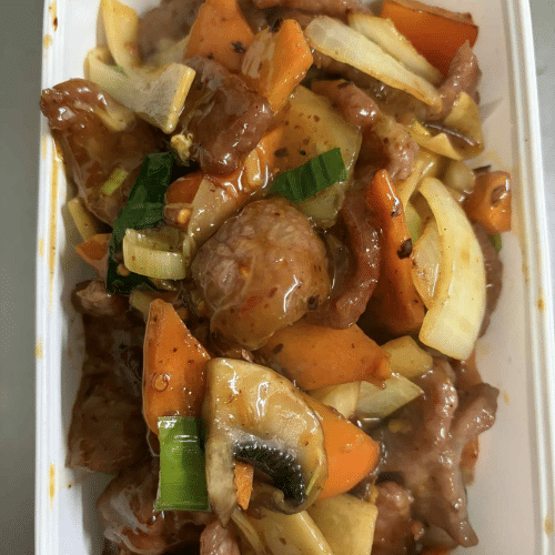 72. Rundsvlees in Sichuan saus