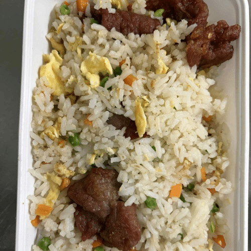 93. Nasi met rundsvlees