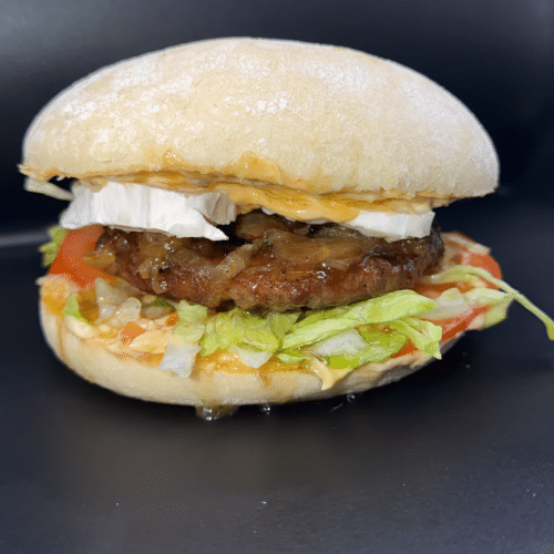 Burger chèvre miel